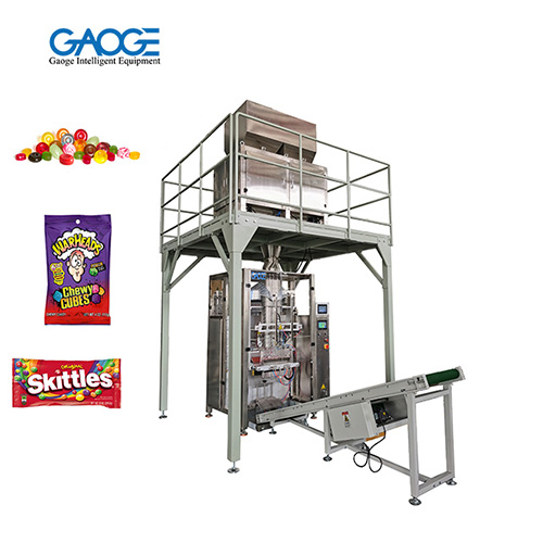 máquina de embalagem de doces e salgadinhos